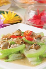 The image of delicious food