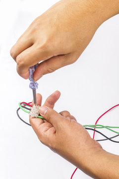 joint cable using connector