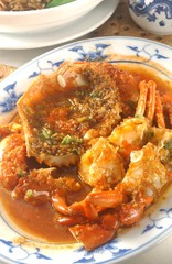 The image of delicious food