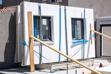 Panneaux construction ossature bois