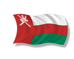 Illustration,Flag of Oman ( -1995 )