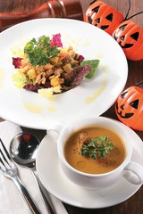 The image of delicious food