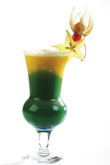 Grüne Orangen cocktail