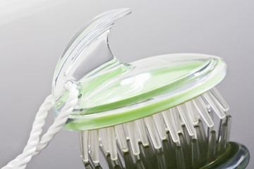 Massage-Bürste , close-up
