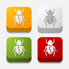 app concept, beetle, insect