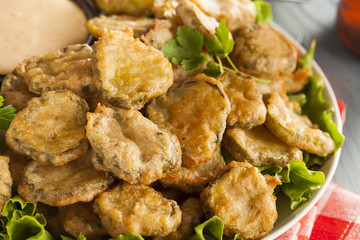 Delicious Battered Fried Pickles