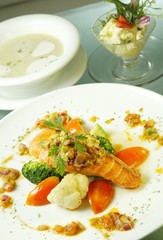 The image of delicious food