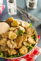 Delicious Battered Fried Pickles