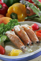 The image of delicious food