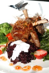 The image of delicious food