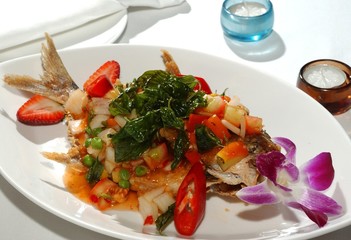 The image of delicious food