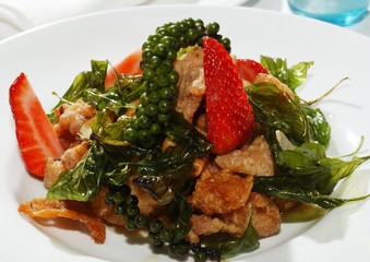 The image of delicious food