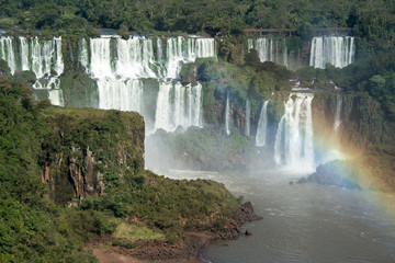 Fototapeta na wymiar Iguazu Falls