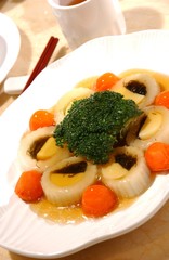The image of delicious food