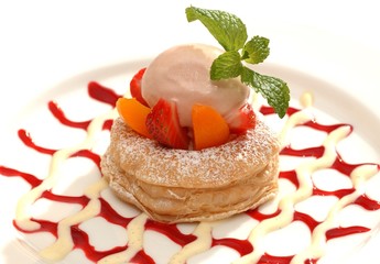 The image of delicious food