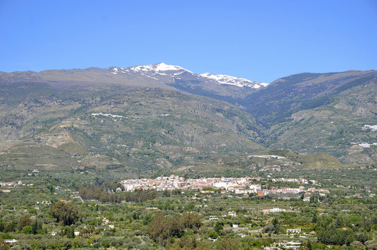 Orgiva and Sierra Nevada