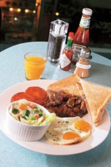 The image of delicious food
