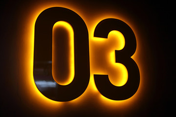 Number zero and three