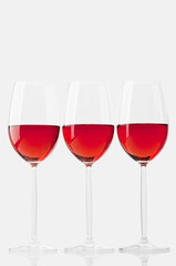 Gläser Rotwein