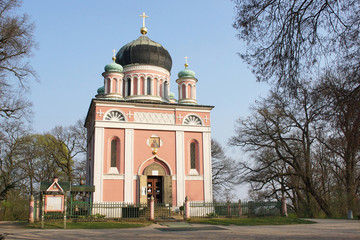 Fototapeta na wymiar Russische Kapelle, Potsdam, Deutschland