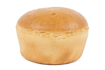 Fresh round loaf of bread