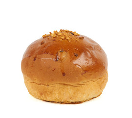 High calorie roll with roasted peanuts
