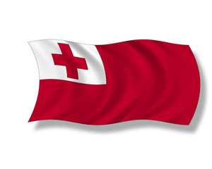 Illustration,Flagge von Tonga