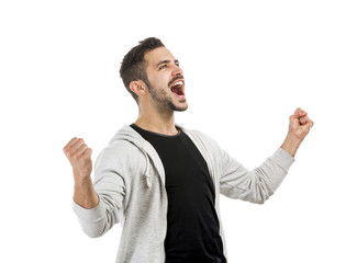 Happy man