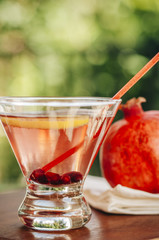 Pomegranate Martinis