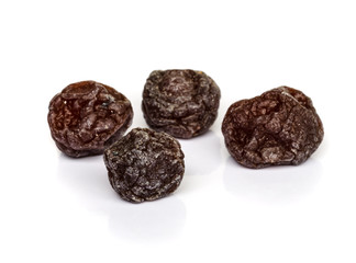 Dried plums.