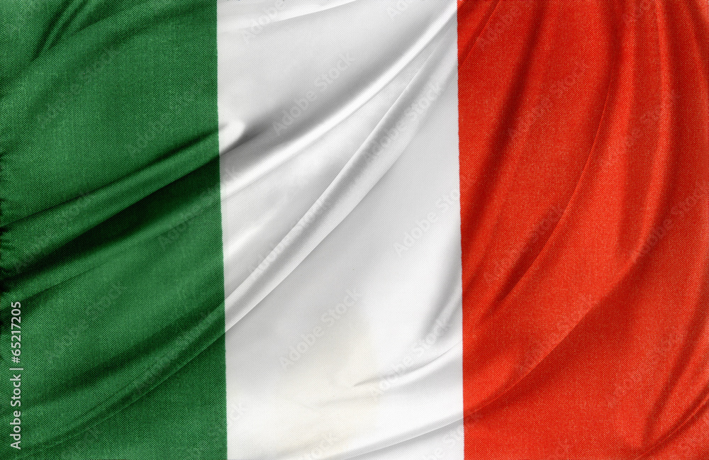 Wall mural Italian flag