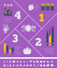 Food Infographic Template
