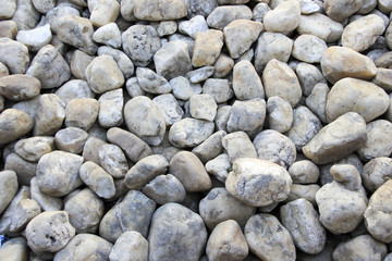 Bed Round Edged Pebbles