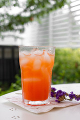 Refreshing fruit punch