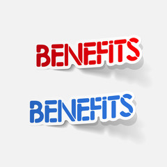 realistic design element: Benefits