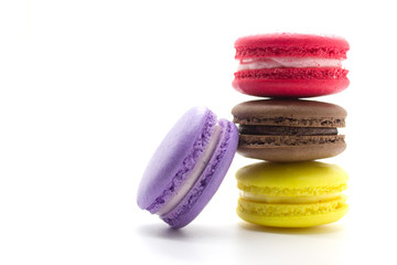 Colorful French Macaroons