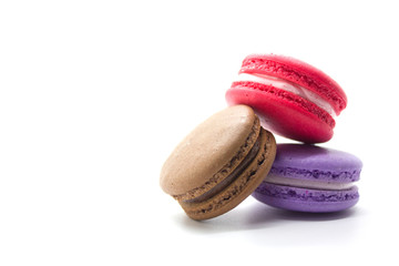 Colorful French Macaroons