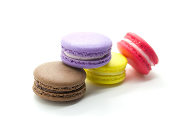 Colorful French Macaroons