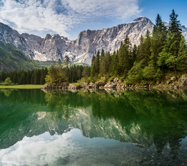 Lake in mountains © Mike Mareen
