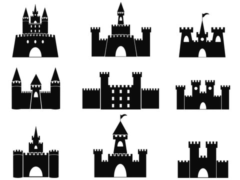 black castle icons