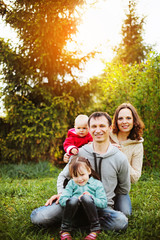 Fototapeta premium Family.