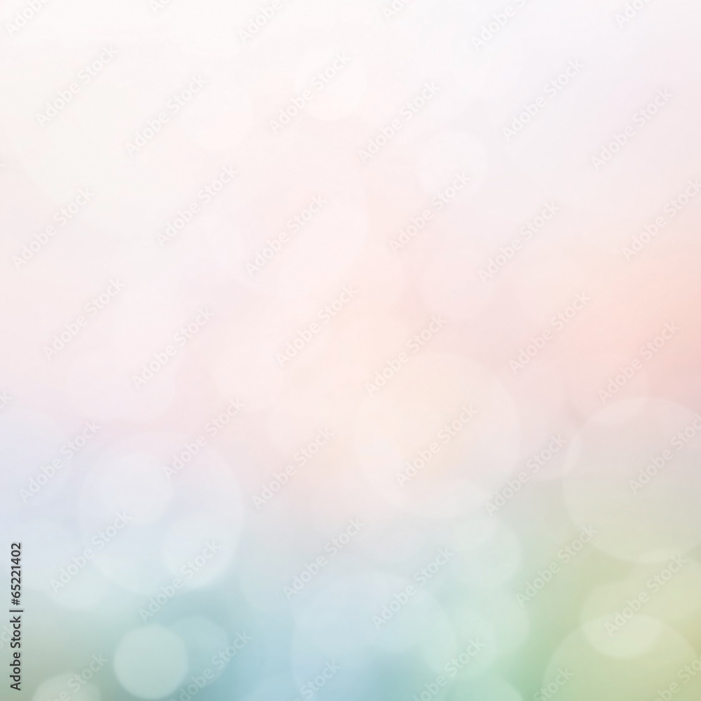 Canvas Prints soft colored abstract background. colorful circles of light abst