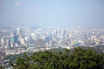 View of the city, Seoul, Korean Republic