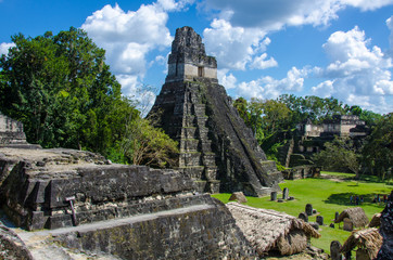 Tikal Maya Ruinen in Guatemala