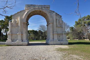 Obraz premium GLANUM : ANTIQUES - ARC DE TRIOMPHE
