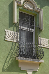 detail of an old building