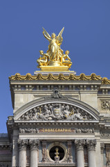 Fototapeta na wymiar Grand Opera. Paryż, Francja
