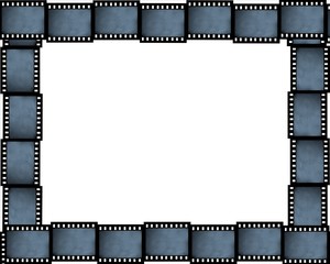 Film strip frame background