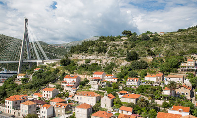 Orange Roofed Homes in Croatia