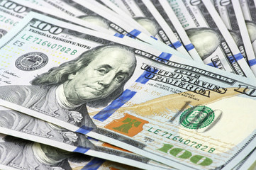 New one hundred dollar bills